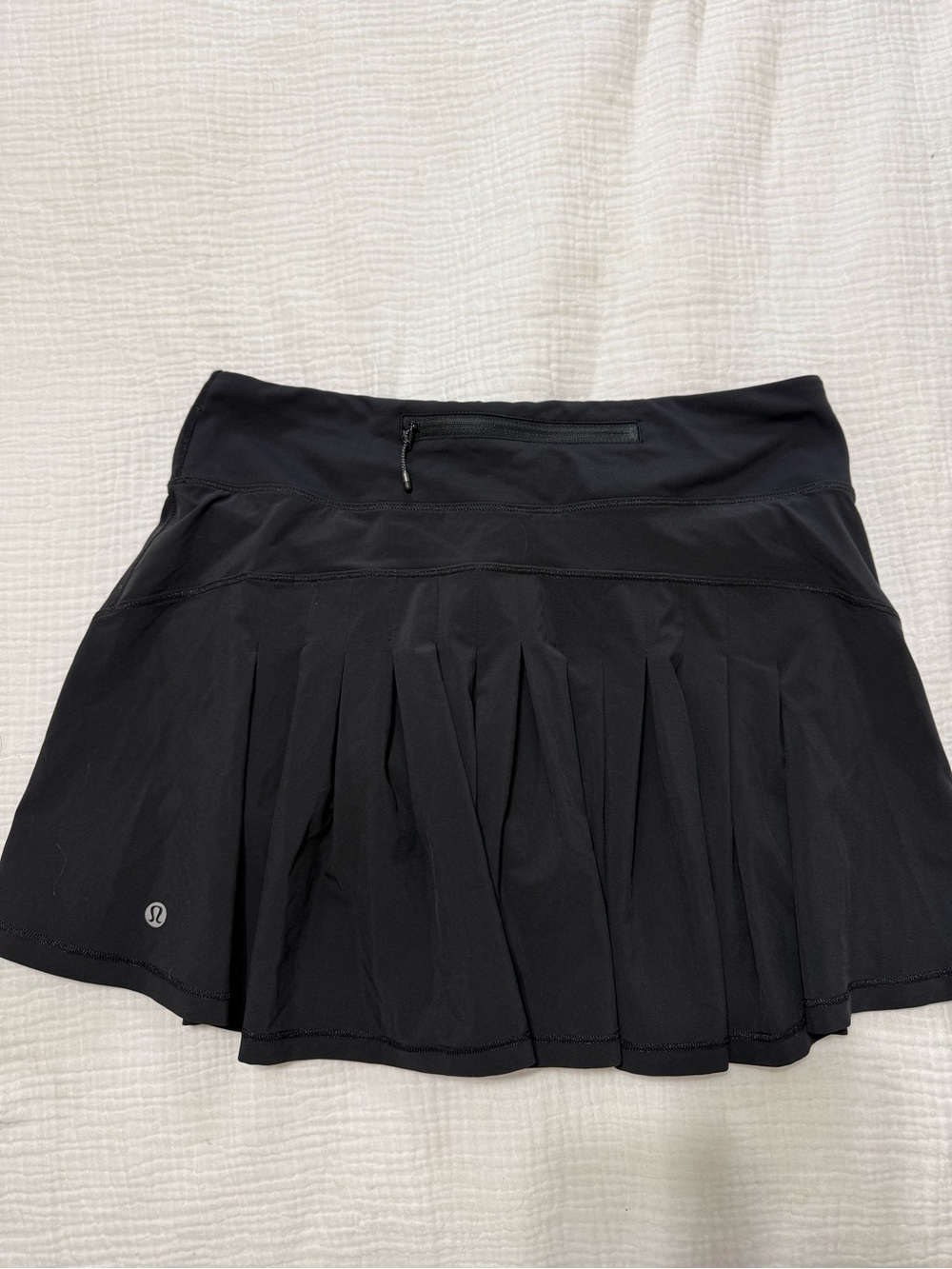 lululemon athletica black skort
